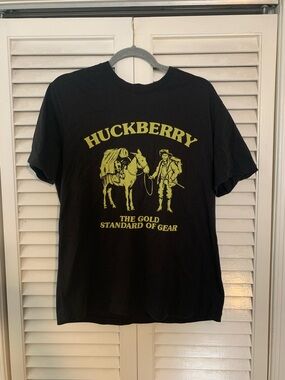 Huckberry Men’s Black Graphic Tee